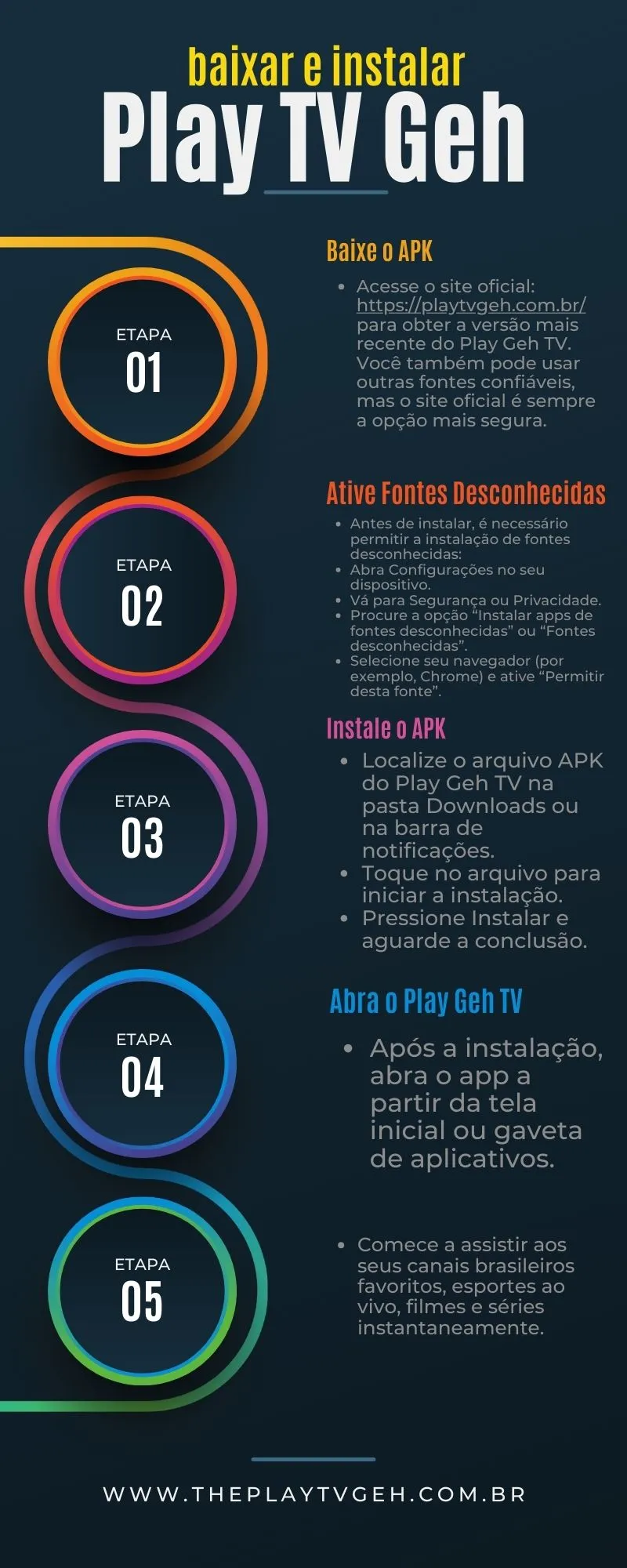 Como baixar e instalar o Play TV Geh