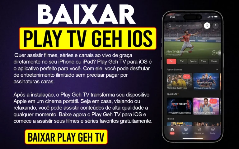 Play Geh TV para iOS